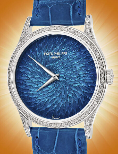 Photograph Claude Bossel Rare Handcraft Patek Philippe Piece Of Art on One Eyeland